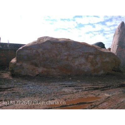 广东清远大型景观石 黄蜡石的装饰魅力与应用